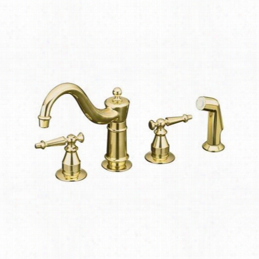 K O Hler K-158-4 Antique Kitchen Sink Faucet