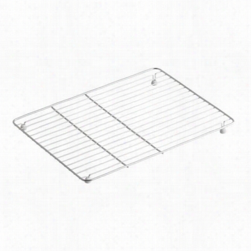 Kohler K-6237-st Riverby Left Hand Bottom Basin Rack