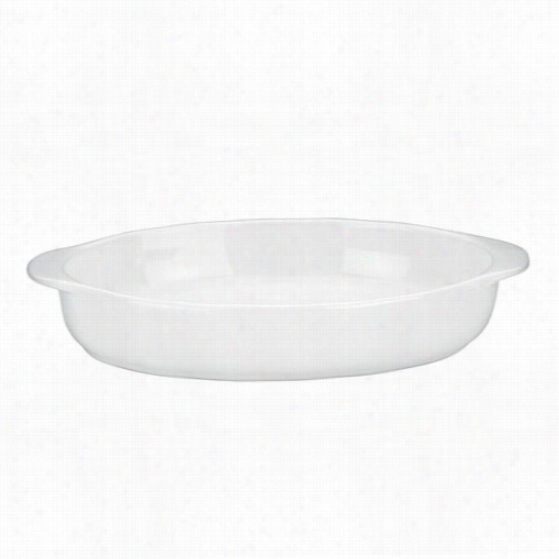 Mario Batali 826881 White Large Oval Au Gratin