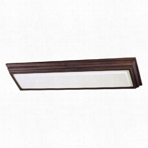 Minka Lavery 1001-126-l Energy Star 2 Ight Kitchen Flourescent Flush Mountt Inn Belcaro Walnut Withw Hite Acrylic Shade