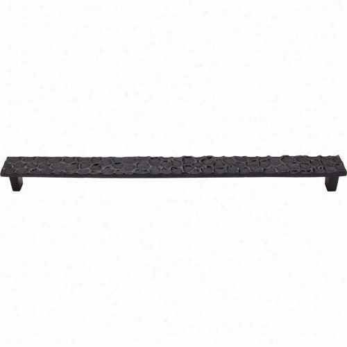 Top Knobs Tk309cb Cobblestone 12-9/16&q Uot;" Cc Pull In Coal Negro