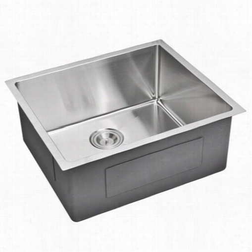 Supply With ~  Creation Ss-us-2320b 23"" X 20"" 15 Mm Cornner Radius Sngle Bowl Stainless Steel Hand Mad Undermount Kitchen Sink