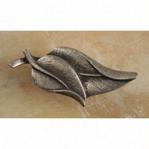 Anne At Home 510 Double Leaves Knob, Large