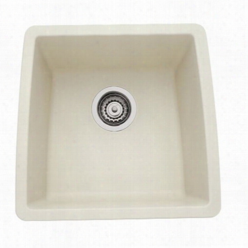 Blanco 440080 Performa Biscuit Single Bowl Silgranit Undermount Kitchen Sink