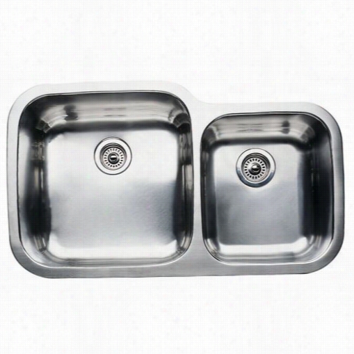 Blanco 440157 Super Supreme 1 And 3/4 Bowl Undermount Kitchen Sink