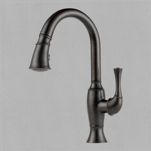 Brizo 63003lf-rb Talo Single Handle Pul Down Kithcen Faucet In Venetian Bronze