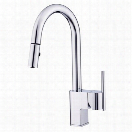 Danze D454542 Como Single Treat Pull-down Kitchen Faucet