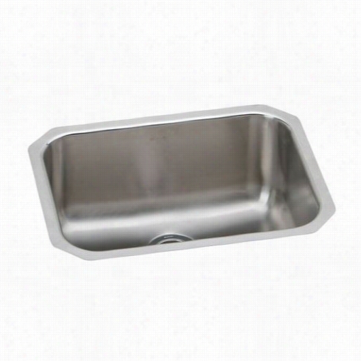 Elkay Plauh2151 Pursuit 7-1/2"" Undermount Single Bowl Stainless Steel Laundry Sink