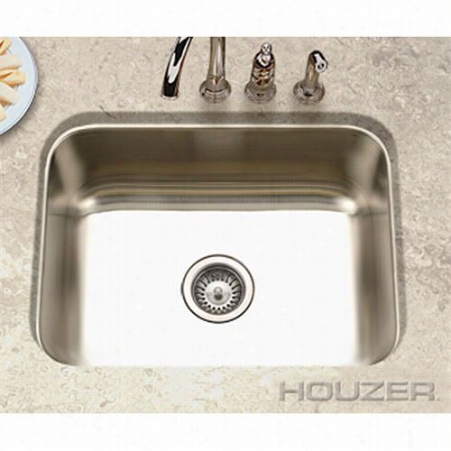 Houzer Es-2408-1 Elite Undermount Stainless Steel (single Bowl) Sink