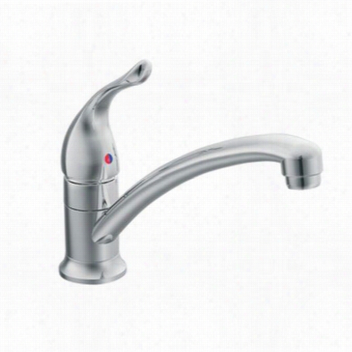 Moen 7423 Chateau Single Lever Single Perforation Chrome Kitchen Faucet