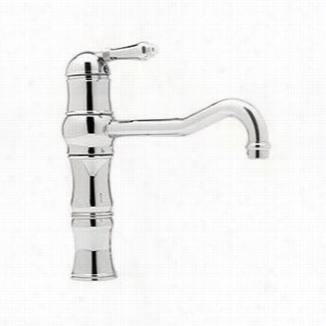 Rohl A3479l P-2 Single Top Lever Country Kitchen Ffauce T With Porcelain Lever Wtihout Handspray