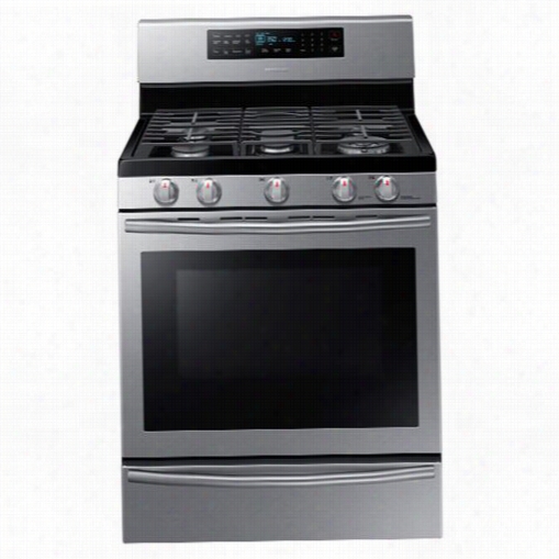 Samsung  Nx58h5650ws Gas Range Witth True Convection