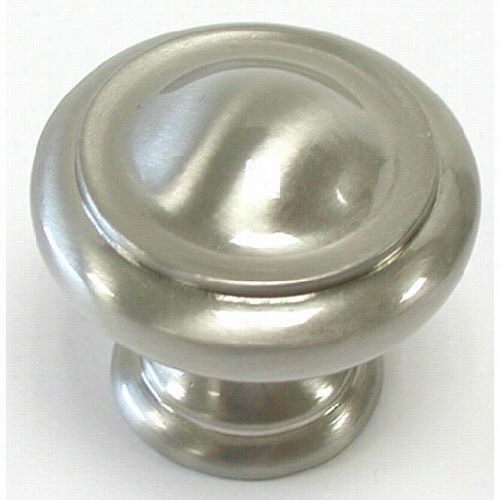 Top Knobs M1116 Knob 1-1/8"" In Brushed Satin Nickel