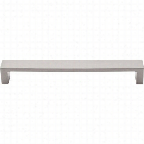 Top Knobs Tk252bsn Modern Metro 7"&qut; Cc Pull In Brushed Satin  Nickel