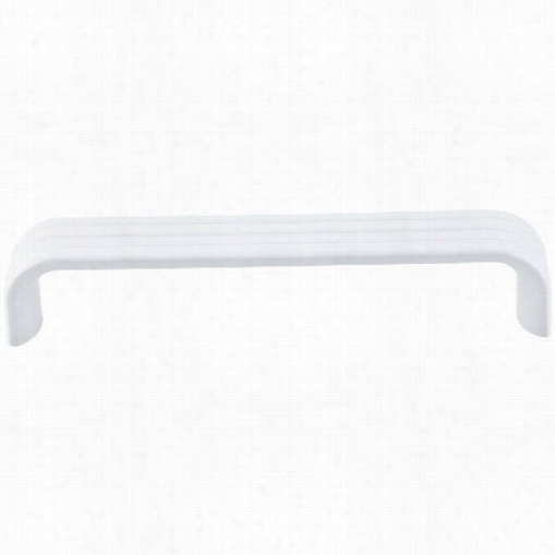 Top Knobs Tk263wht Modern Deco 5"" Cc Pupl In Whjte