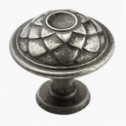 Amerock Bp53027=ap Padma Round Knob In Aged Pewter