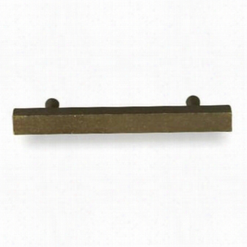 Colonial Brown 306 3"" Center Tl Center Solid Brass Cabinet Pull