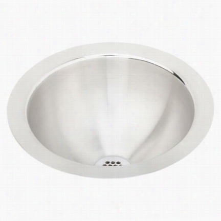 Elkay Eulh9 Lustertone Single Bowl Undermount Sink With Rdveal