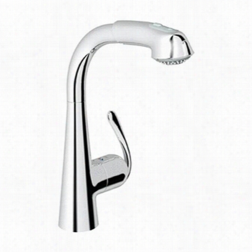 Grohe 33893 Ladylux3 Main Sink Dual  Spray Pul Lout Faucet