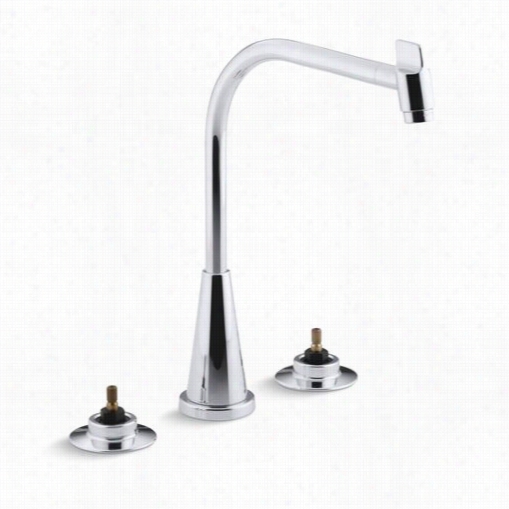 Kohler K-7 776-k-cp Triton 2 Handle Kitchen Faucet Polished Cjrome