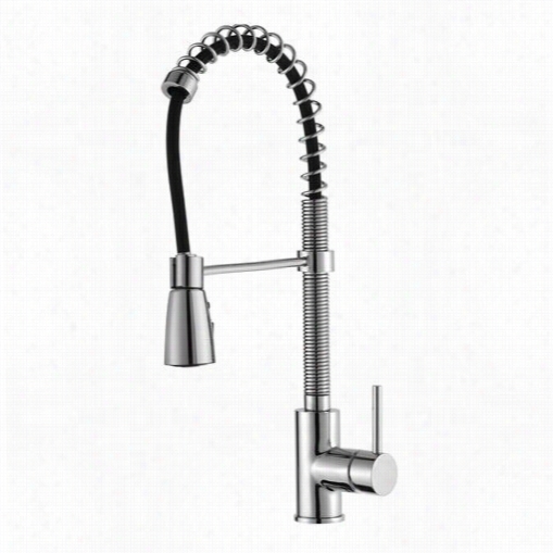 Kraus Kpf-162 36"" Single Lever Pullout Kitchen Faucet Mixer C Hrome