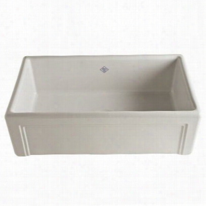 Rkhl Rc3017bs Shaws Original Casement Edge Apron Front Single Bowl Kitchen Sink In  Biscuit