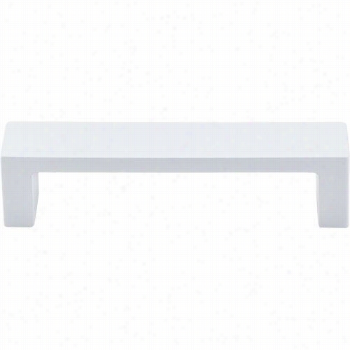 Top Knobs Tk250wht Modern Metro 3-3/4"" Cc Pull  In White