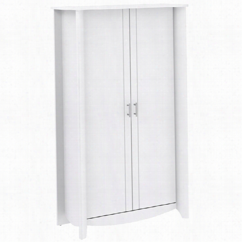 Contemporary Aeroo Pure White 2-door 60 1/4--inch-h Tall Storage