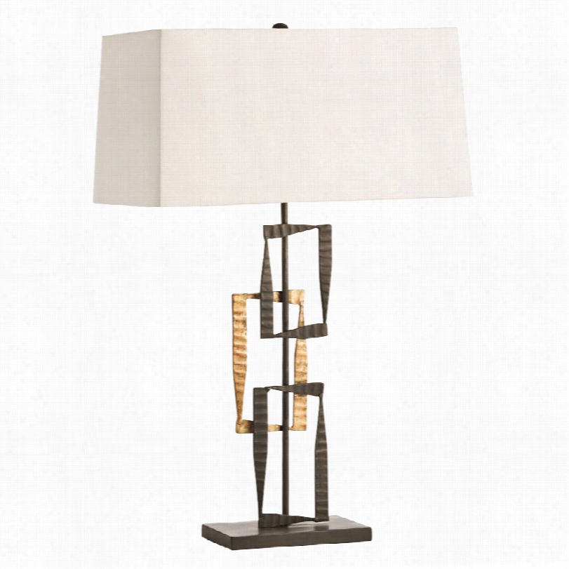 Contemporary Arteriorss Home Mabon Natural Iron 27 1/2-inch-h Table Lamp