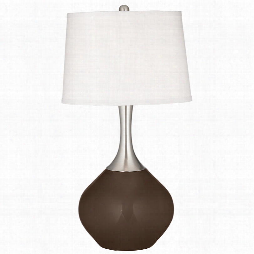Contemporary Carafe Spencer Brown 31-incch-h Table Lamp