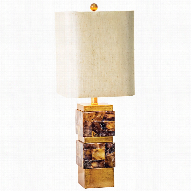 Contemporary Couture St. Armands Penshell 27 1/2-inch-h Table Lamp