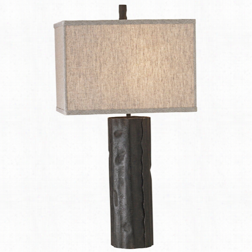 Contemporary Currey And Company Caravan  Mole Balck 28-inch-h Table Lamp