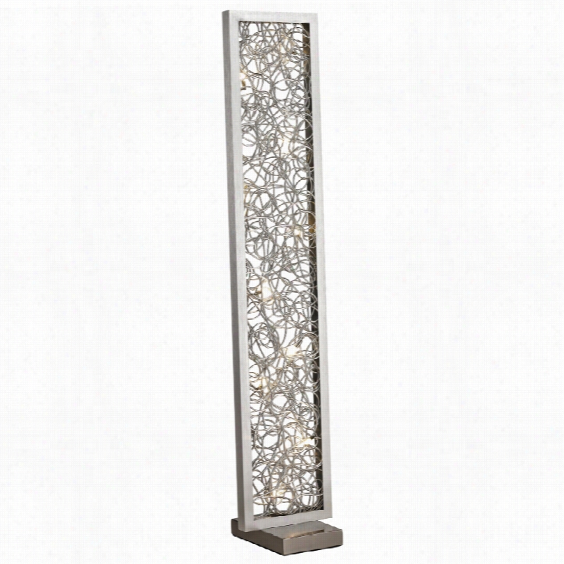 Cont Emporary Dimond Basinger Metalwork 60-inch-h Led Floor Lamp