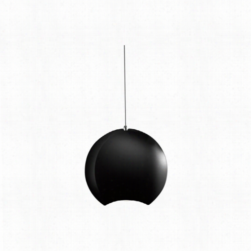 Contemporary Elan Minn Black 9 3/4-inch-w Led Pendant Light