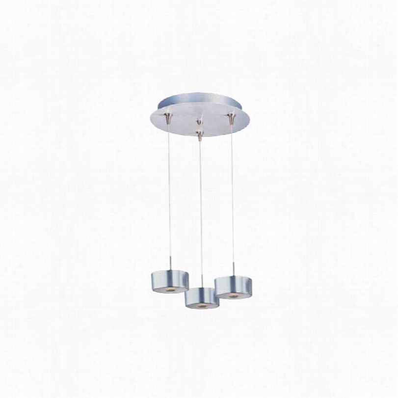 Contemporary Et2 P Ercussion Aluminum 3-light Pendant