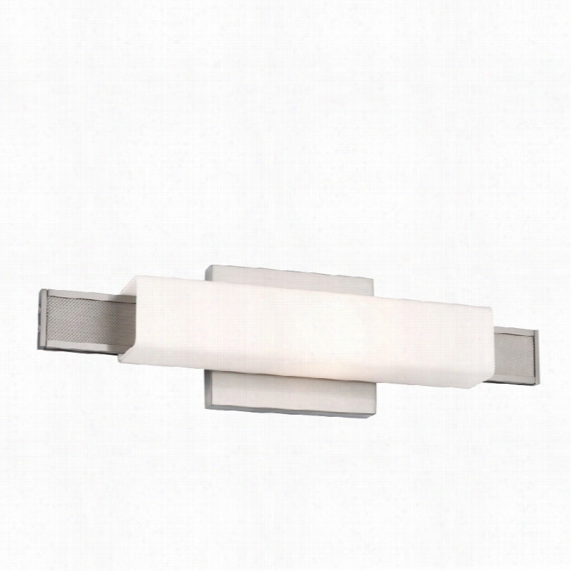 Contemporary Feiss Talia Brushed Steel 5-inch-h Wall Sconce