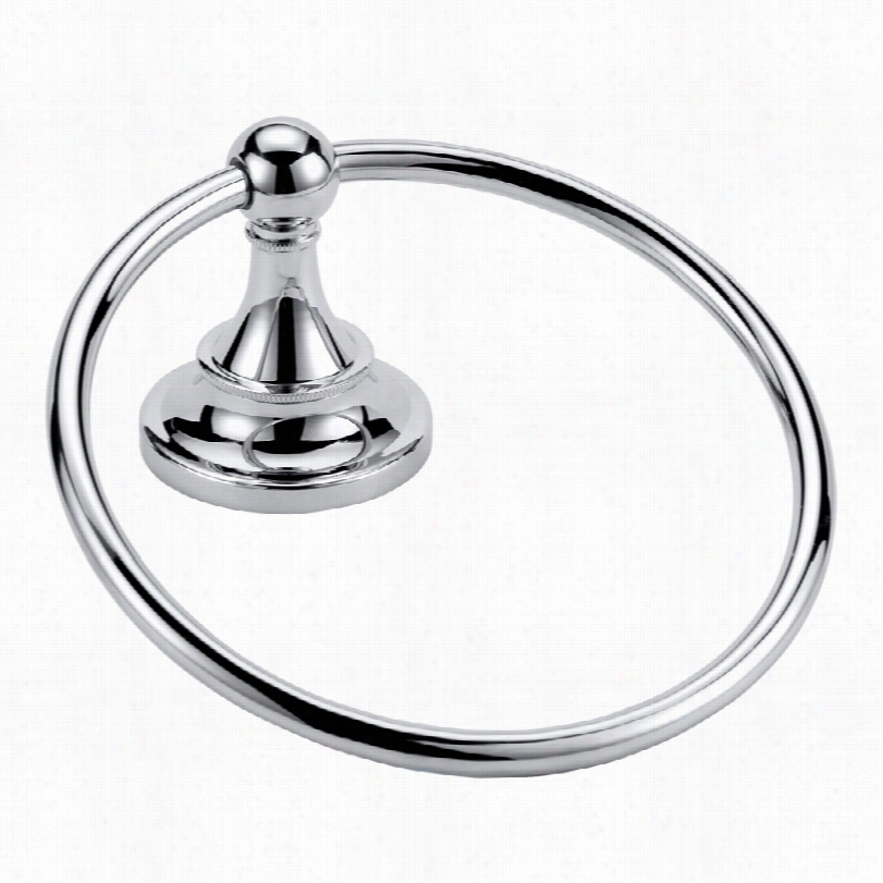 Contempora Ry Ggstco Tiara Chrome Vanity Towel Ring