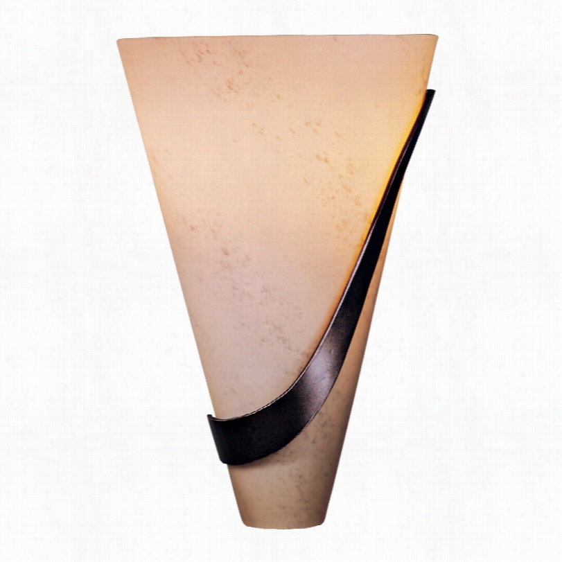 Contemporary Haf Cone With Sweep Rectitude  12&quoot;" High Wall Sconce