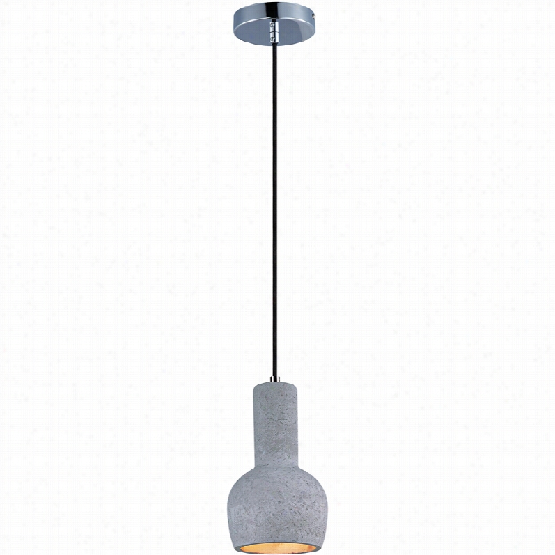 Conetmporary Maxim Crete Concrete Tier 1-light Led M Ini Pendant