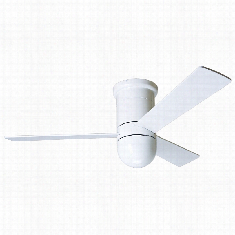 Contemporary Modern Fan Cjr Rus Uhgger Ceiling Fan - 42"" Gloss  Pure