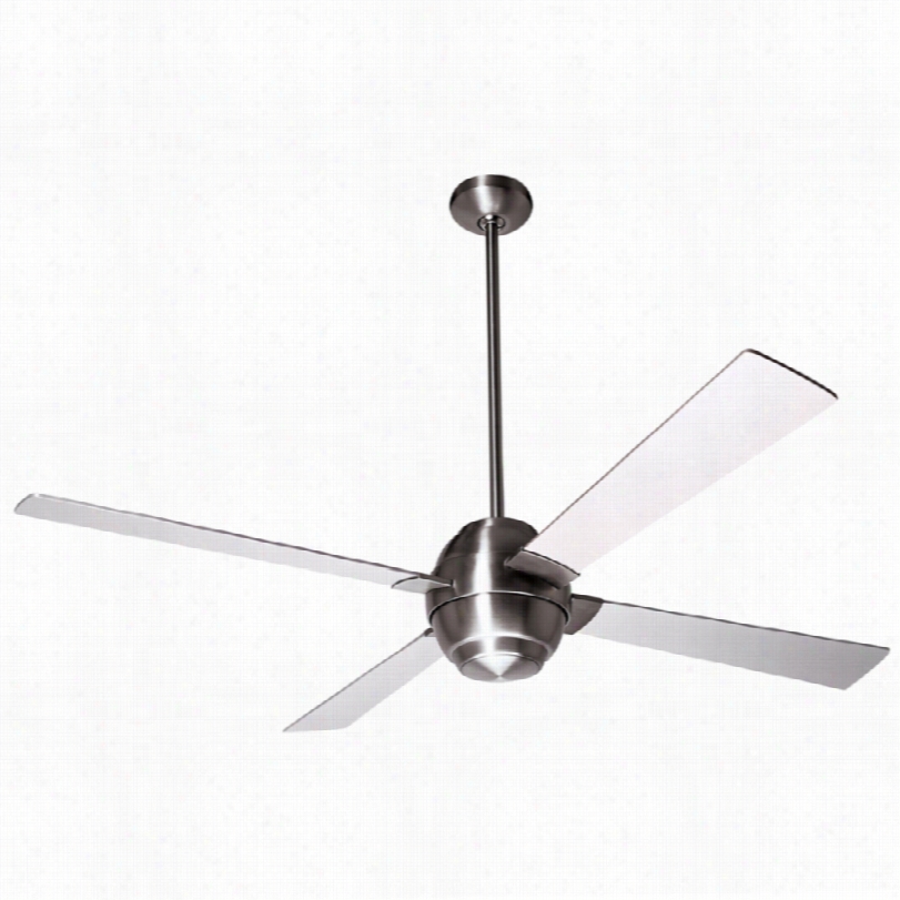 Conteemporary Modern Fan Gusto Ceiling Use A ~ Upon - 56&quo;t" Bright Nickel