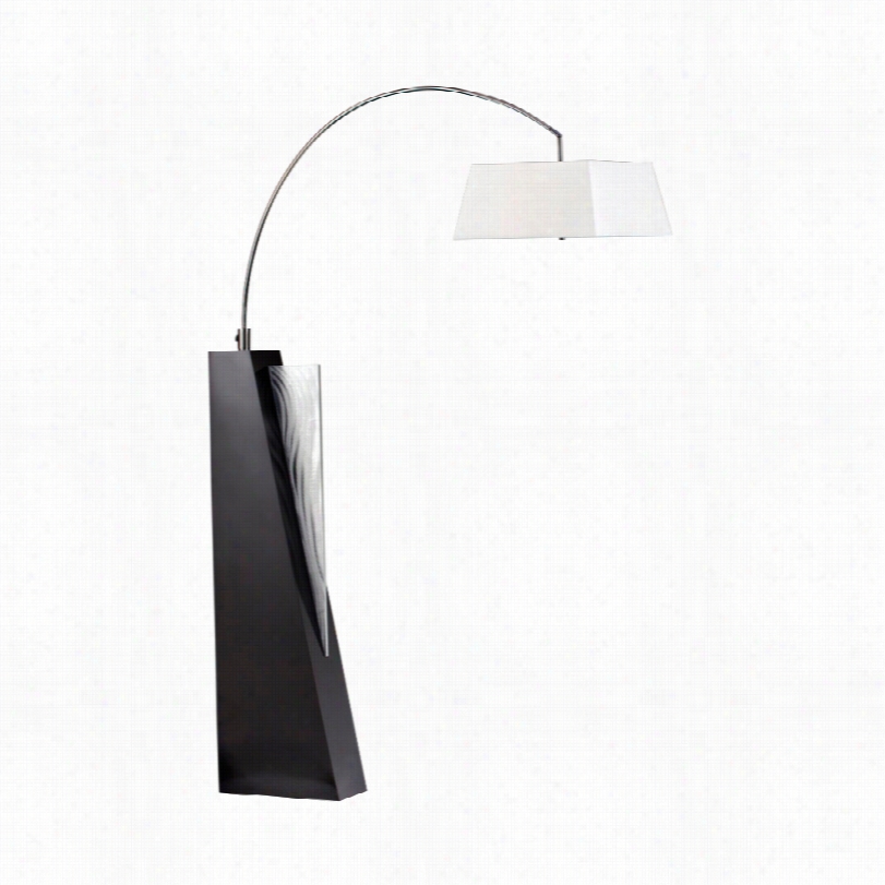 Contemporary Nova Edeg Espresso 89-inc H-h Arc Floor Lamp