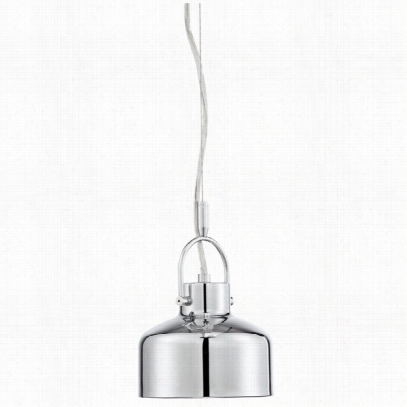 Contemporary Pennvill E Industrial Chrome Metal6 -inch-w Mini Pendant