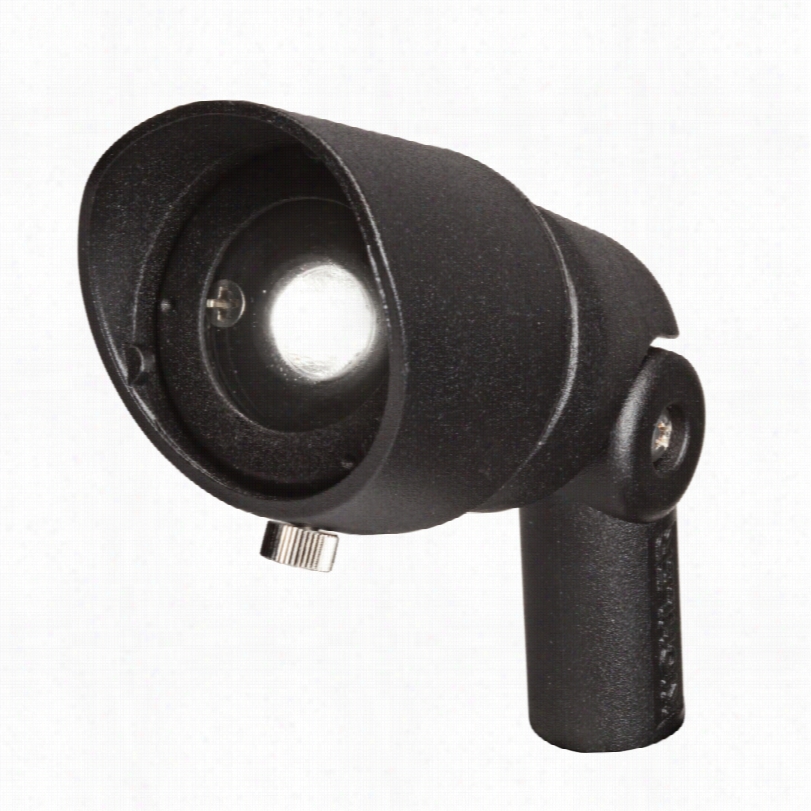 Contemporary Radiax Black 2-inch-w Led Kichlr Spot Light