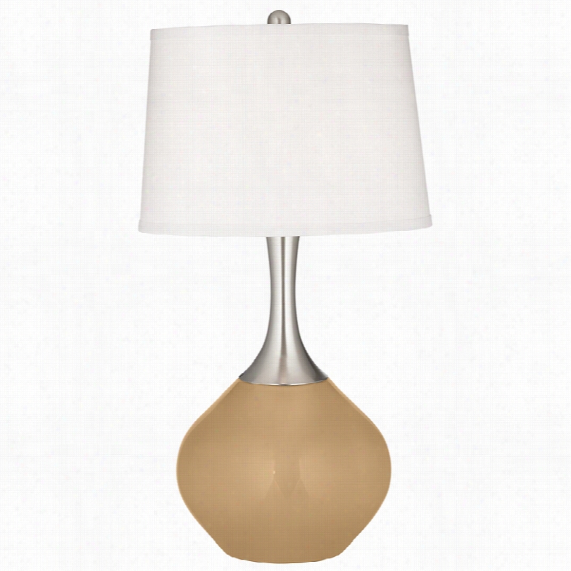 Contemporary San Spencer Whitedrum Shade 31-inch-h Table Lamp