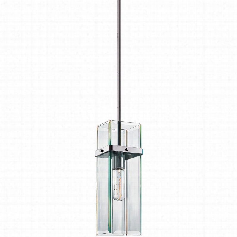 Contemporary Sonneman Emrcer Street Chrome 5 3/4-inch-w Mini Pendant