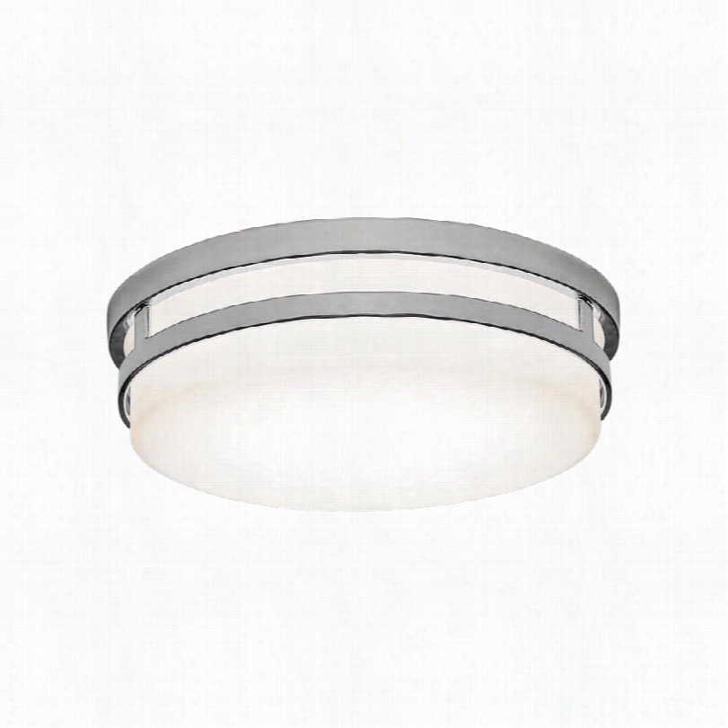 Contemporray Wac Vie Chrome Led 14-inch-w Ceiling Light