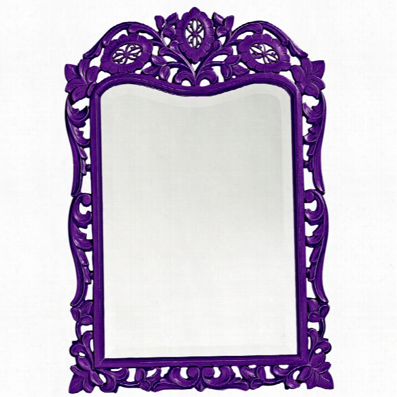 Traditional Howard Epliott St. Agustine  Royal P Urple Mirror - 20x29