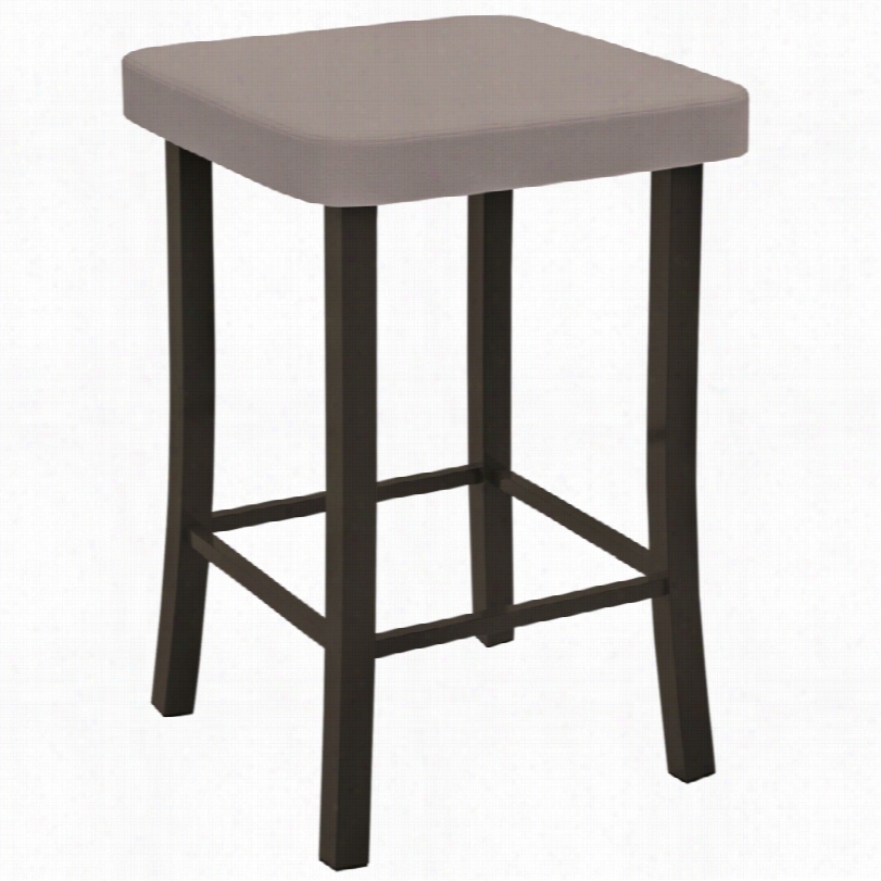 Contemporary Amisco Ryan Stratus Omdern Cob Rizo 24-inch Counter Stool