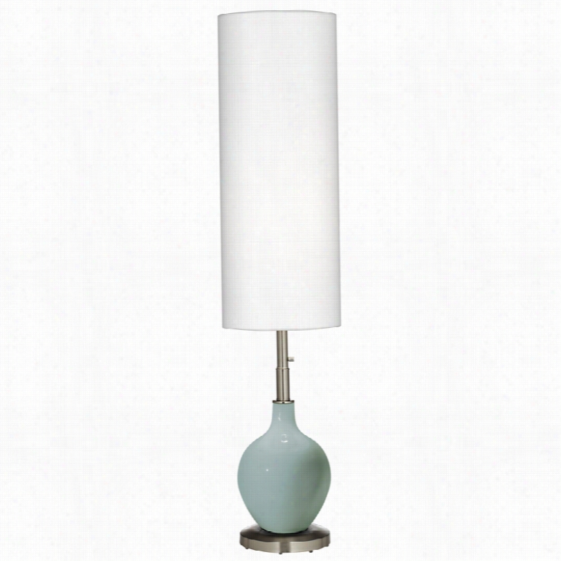 Contemporary Aqua_sphere Ovo Modern  Blue Flooor Lamp